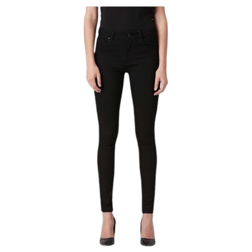 NWT! DSTLD Black High-Rise Skinny Jeans. Size 29 x 30.